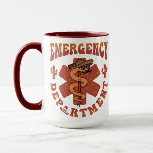 Cinco de Mayo Notfallabteilung-Feier-Krankenschwes Tasse