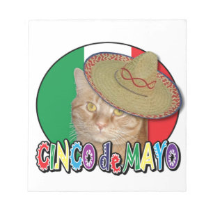 Cinco de Mayo Notizblock