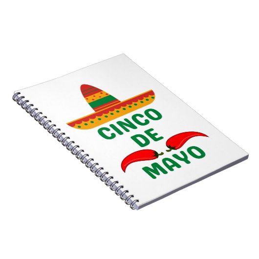 Cinco De Mayo Notizblock (Rechte Seite)