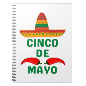 Cinco De Mayo Notizblock (Vorderseite)