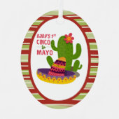 Cinco de mayo ornament aus metall (Vorderseite)