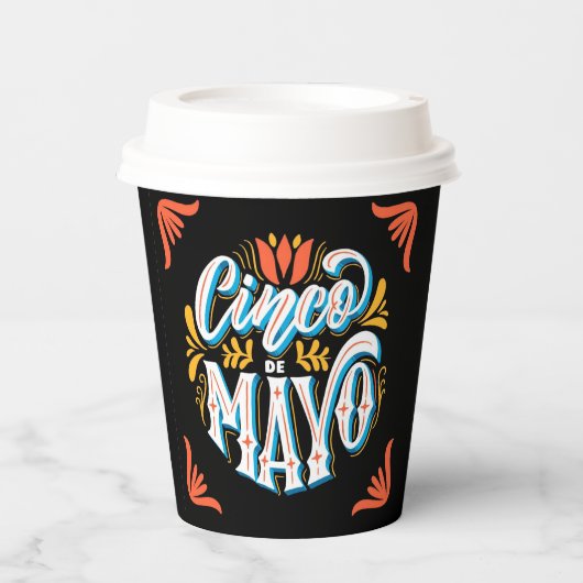 Cinco De Mayo Paper Cups Pappbecher (Vorderseite)