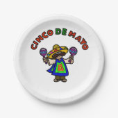Cinco de Mayo Paper Party Teller (Vorderseite)