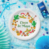 Cinco De Mayo Papierplatte Pappteller (Party)