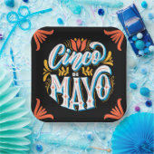 Cinco De Mayo Papierplatte Pappteller (Party)