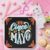 Cinco De Mayo Papierplatte Pappteller (Party)