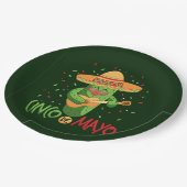 Cinco De Mayo Papierplatte Pappteller (Schrägansicht)