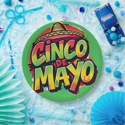 Cinco De Mayo Pappteller (Party)
