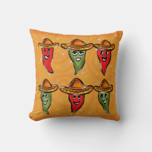 Cinco de Mayo Paprika Kissen