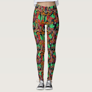 Cinco de Mayo Paprikaschoten Leggings