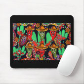 Cinco de Mayo Paprikaschoten Mousepad (Mit Mouse)