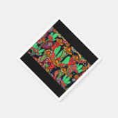 Cinco de Mayo Paprikaschoten Serviette (Ecke)