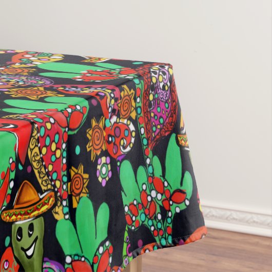 Cinco de Mayo Paprikaschoten Tischdecke (Beispiel)