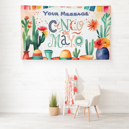 Cinco De Mayo Party Banner (Insitu)