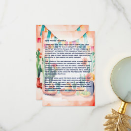 Cinco De Mayo Party Dankeskarte