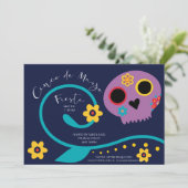 Cinco de Mayo Party Einladung (Stehend Vorderseite)