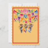 Cinco De Mayo Party Einladung (Rückseite)