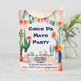 Cinco De Mayo Party Einladung