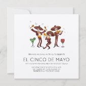 Cinco de Mayo Party Einladung (Vorderseite)