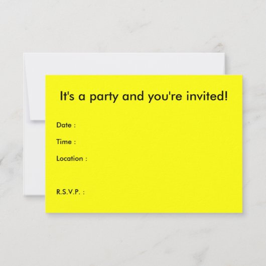 cinco de mayo Party Einladung (Rückseite)