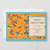 Cinco de Mayo Party Einladung (Vorderseite)