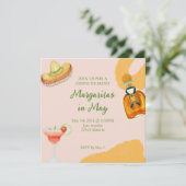 cinco de mayo party einladung (Stehend Vorderseite)