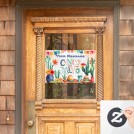 Cinco De Mayo Party Fensteraufkleber