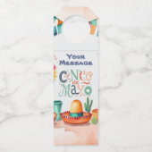 Cinco De Mayo Party Flaschenanhänger (Vorderseite)