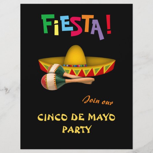 Cinco de Mayo Party Flyer (Vorne)