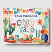 Cinco De Mayo Party Gästebuch (Rückseite)