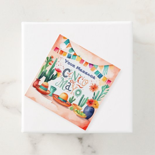 Cinco De Mayo Party Geschenkanhänger (Beispiel)