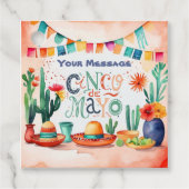 Cinco De Mayo Party Geschenkanhänger (Vorderseite)