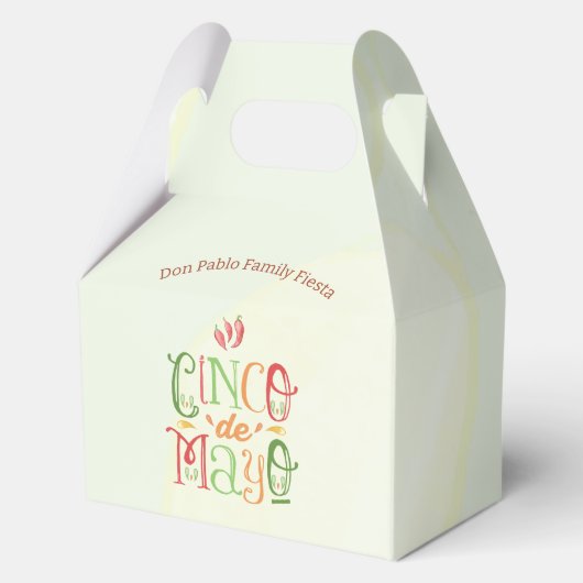 Cinco de Mayo Party Geschenkschachtel (Vorderseite)