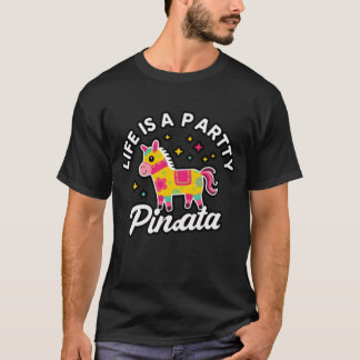 Cinco de Mayo Party Ich würde das Pinatas treffen T-Shirt