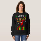 Cinco De Mayo Party Lasse Fiesta Mexican Dabbing C Sweatshirt (Vorne ganz)