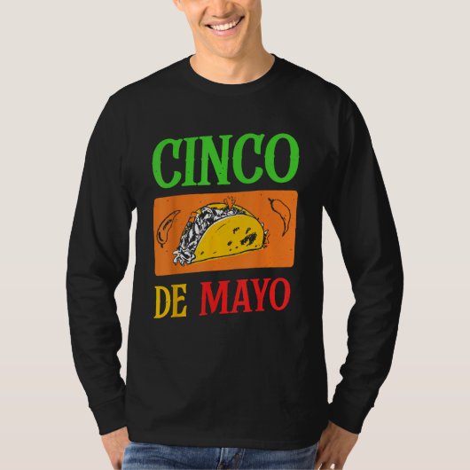 Cinco De Mayo Party Mexico Mexican Fiesta T-Shirt (Vorderseite)