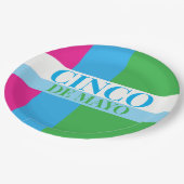Cinco De Mayo Party  Pappteller (Schrägansicht)