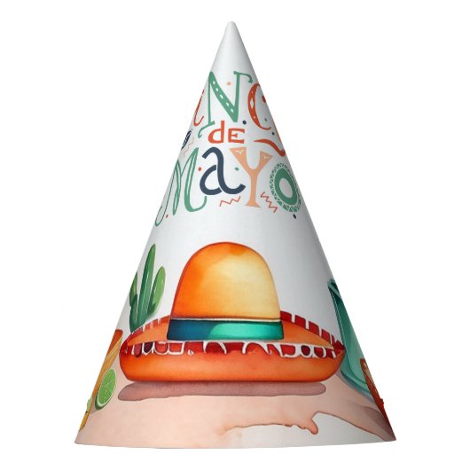 Cinco De Mayo Party Partyhütchen (Vorderseite)