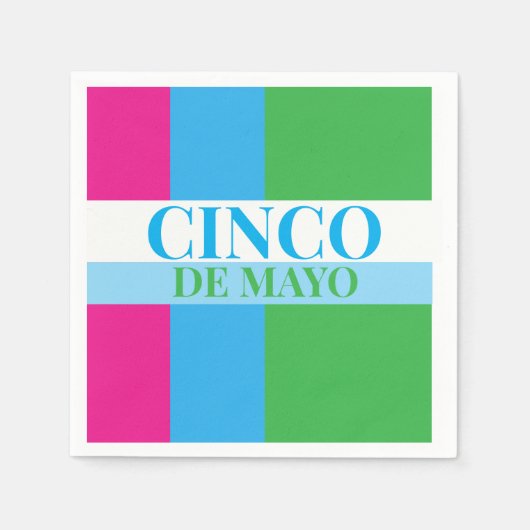 Cinco De Mayo Party  Serviette (Vorderseite)