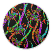 Cinco de Mayo Pattern Keramikknauf (Vorderseite)