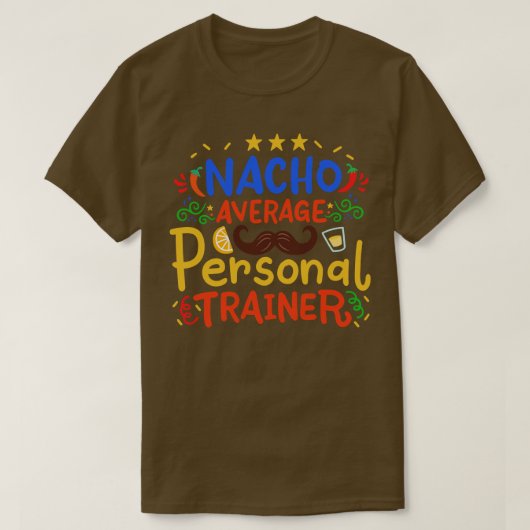 Cinco de Mayo Personal Trainer T-Shirt (Design vorne)