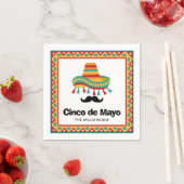 Cinco de Mayo Personalisiert Serviette (Beispiel)