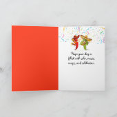 Cinco de Mayo Pickle mit Sombrero Karte (Innenseite)