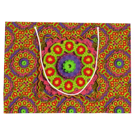 Cinco De Mayo Pinata Abstrakt Große Geschenktüte (Rückseite)