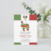 Cinco De Mayo Pinata Fiesta Party Einladung (Stehend Vorderseite)