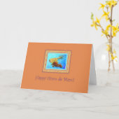 Cinco de Mayo Pineapon zur Mandarine Karte (Gelbe Blume)