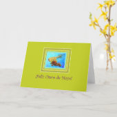 Cinco de Mayo Pineappi zu Wasabi auf Spanisch Karte (Gelbe Blume)