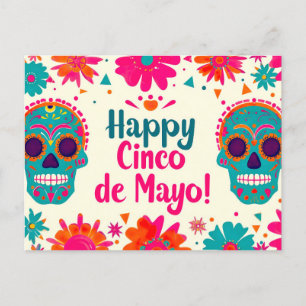 Cinco de Mayo Postcard Feiertagspostkarte