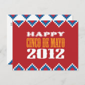 Cinco de Mayo Postcard Postkarte (Vorne/Hinten)