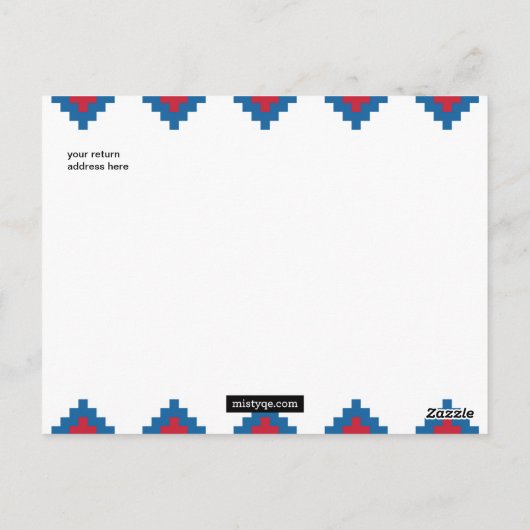 Cinco de Mayo Postcard Postkarte (Rückseite)